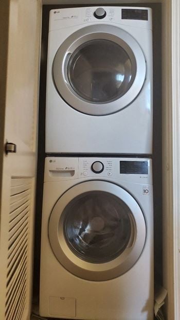 Washer and dryer